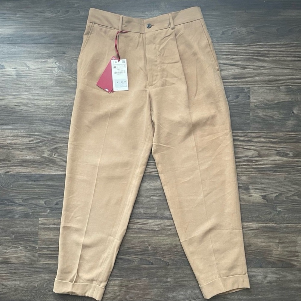 Zara Tan Men's Pants